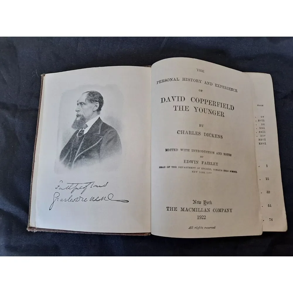 Dicken's David Copperfield Vol. 1, Macmillian's‎ Pocket Classics 1922